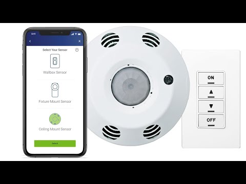 How to Install Leviton Smart Ceiling Mount Room Controllers and
Sensors