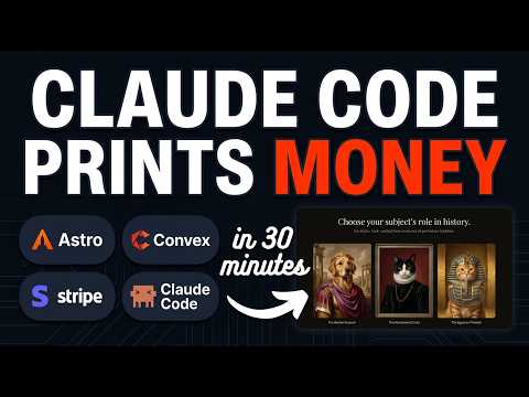 Opus 4.7 + Astro + Convex + Stripe = Full Monetized Apps INSTANTLY