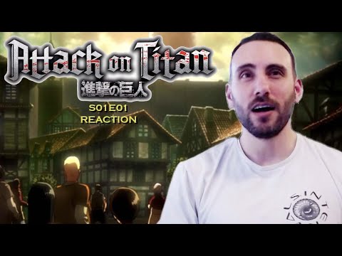 Watching Attack on Titan for the FIRST TIME - To You in 2000 Years: The Fall of Shiganshina REACTION