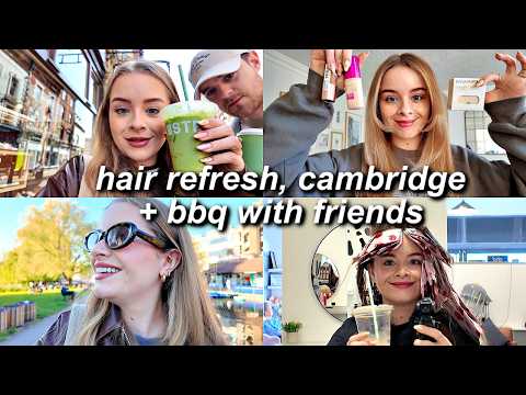 More balayage + a weekend away in Cambridge with friends 💇🏼‍♀️☀️