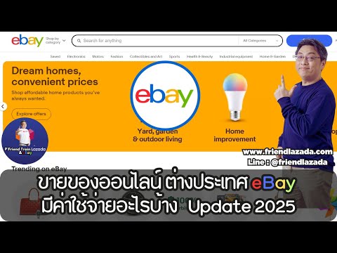 ขายของออนไลน์ต่างประเทศeBayม