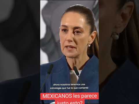 Claudia sheinbaum revela su estrategia de migración #claudiasheinbaum #mexico #mexicanos #migracion