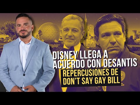 DISNEY LLEGA A ACUERDO CON DESANTIS - Repercusiones de Don’t Say Bill