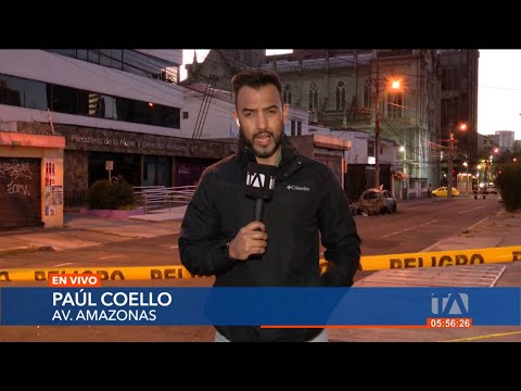 Quito: Atentado de coche bomba en el norte de la ciudad