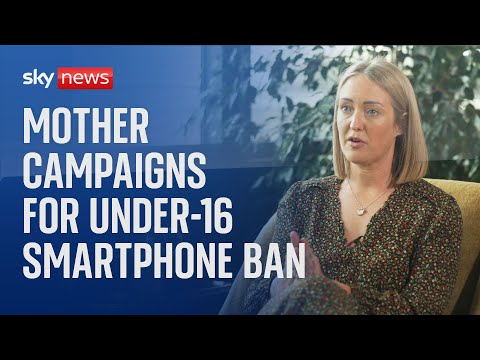 Mother of murdered schoolgirl Brianna Ghey campaigns to ban under 16's from smartphones.