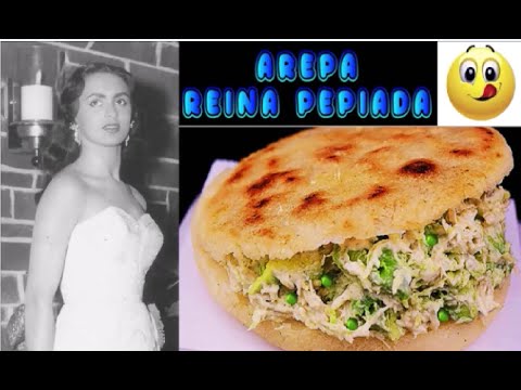 AREPA REINA PEPIADA  #recetas