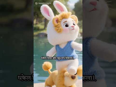खरगोश की कहानी 🦁 #magiclight