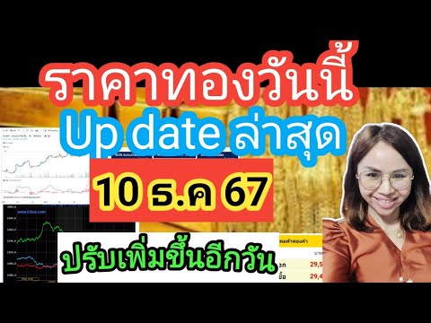 ราคาทองวันนี้10ธ.ค67ราคาทอ