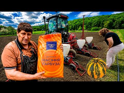 ПОСІЯЛИ ГАРБУЗ, ЩОБ ДОБУДУВАТИ ДІМ
