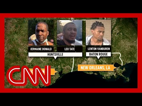 3 more New Orleans inmates captured, leaving 2 at large