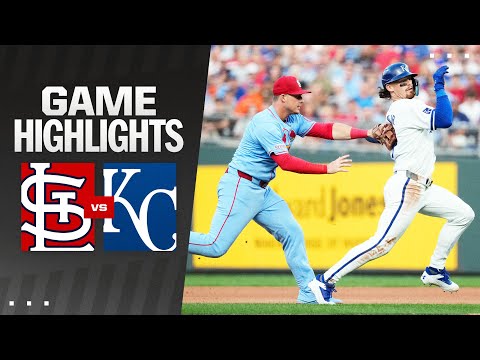 Cardinals vs. Royals Game Highlights (8/10/24) | MLB Highlights