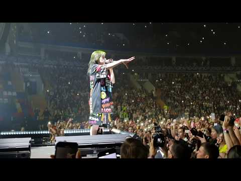 Billie Eilish - You should see me in a crown (27/08/2019, Megasport Palace, Moscow) / огонь