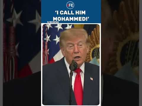 Trump Mocks Abdul El-Sayed With ‘Mohammed’ Remark in Michigan <strong>Senate</strong> Race | #<strong>shorts</strong> #viralshorts
