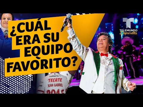 ¿Cuál era el equipo favorito de Juan Gabriel | Telemundo Deportes