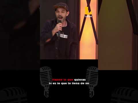 Andrés Salas sorprendió al cantar en el karaoke de #ArribaMiGente