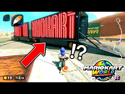 【 アホ 】『世界一下手くそなトラック乗車』が酷すぎるwwwww【マリオカートワールド/Mario Kart World】# 371