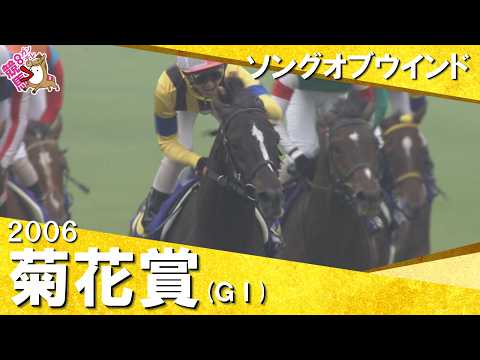 【メイショウサムソンの三冠阻止!】2006年菊花賞(GⅠ) ソングオブウインド 武幸四郎 実況:馬場鉄志 【カンテレ公式】