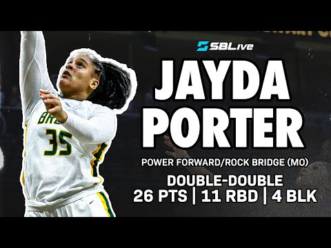 MICHAEL PORTER JR.’S SISTER JAYDA PORTER IS DROPPING DOUBLE-DOUBLES AS A SOPHOMORE! 🏀