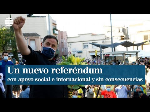 Oriol Junqueras reta al Tribunal Supremo con otro referéndum en Cataluña