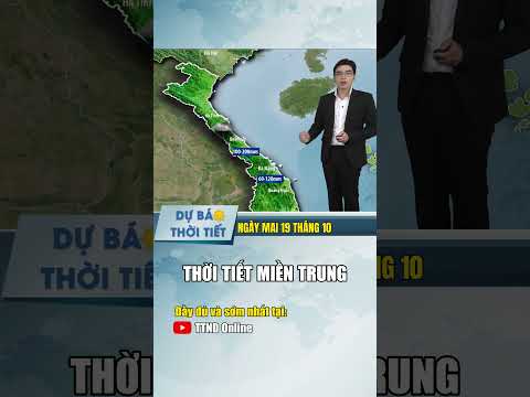 Thời tiết miền Trung đêm nay và ngày mai #thoitiet #dubaothoitiet #thoitiethomnay