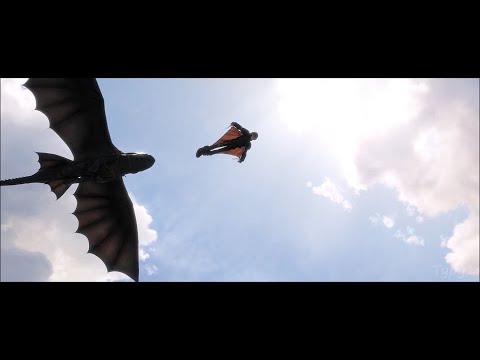 How To Train Your Dragon 2 -  Where No One Goes - Fly scene || HTTYD2 (Finnish) [HD]