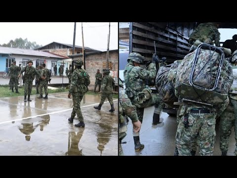 Colombian army frees 57 soldiers held by residents in restive region | AFP