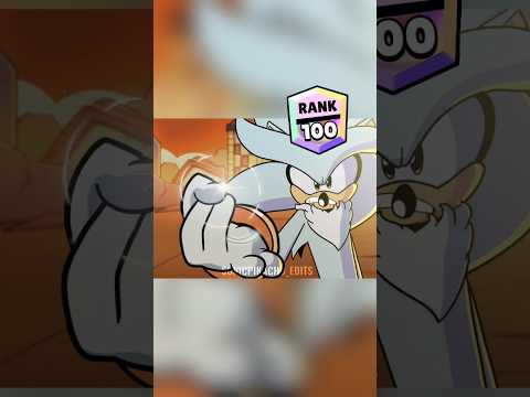 Brawl Stars Sonic vs Silver Rank UP #brawlstars #shorts