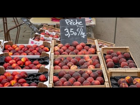 Canicule : sur les marchés de Lyon, les commerçants s'adaptent pour protéger leurs produits