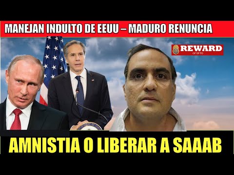 URGENTE AMNISTIA a MADURO o LIBERAR a ALEX SAAB REGIMEN DESESPERADO!!!
