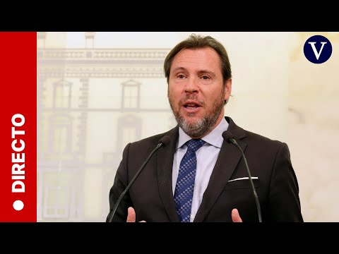 DIRECTO: Declaraciones del ministro de Transporte y Movilidad Sostenible, Óscar Puente