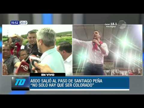 Mario Abdo Benítez salió al paso de las polémicas declaraciones de Santiago Peña