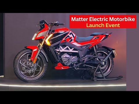 Matter Electric Motorbike Launch Event 2022: Highlights #electricvehicles