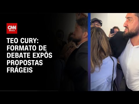 Teo Cury: Formato de debate expôs propostas frágeis | CNN NOVO DIA