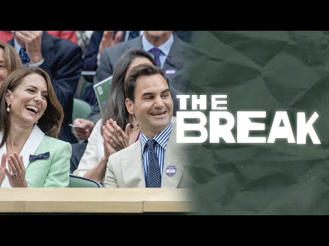 Kate Middleton and Roger Federer visit Wimbledon | The Break