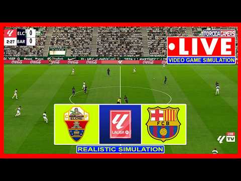 ELCHE VS BARCELONA | LALIGA 2026/2027 | VIDEO GAME SIMULATION
