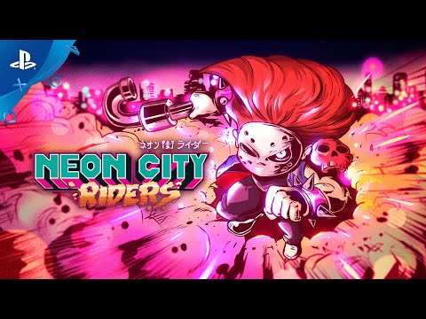 Neon City Riders - Launch Trailer | PS4