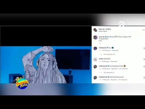 Colaboración de Shakira y Bizarrap destrona a Despacito en vistas de YouTube