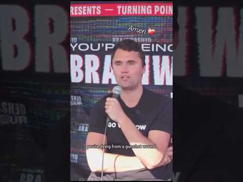 Powerful. See you in heaven brother. #charliekirk #heaven #jesus #rip #truth