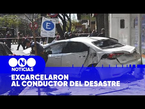 EXCARCELARON al CONDUCTOR que ATROPELLÓ más de 35 personas en CÓRDOBA - Telefe Noticias