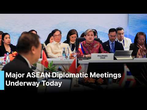 🔴LIVE | ASEAN Foreign Ministers Meet Regional Counterparts | AA114