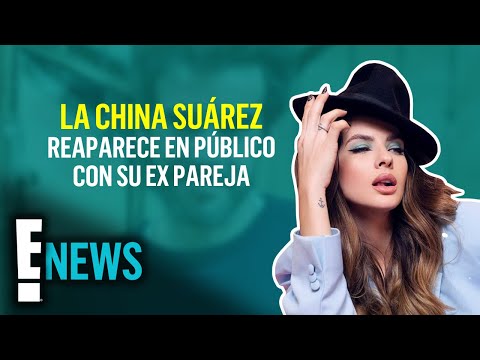 La China Suárez reaparece en público con su ex pareja