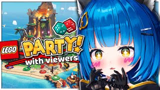 【LEGO PARTY】It's better than mario party ⏐ Playing Against Viewers!【Po