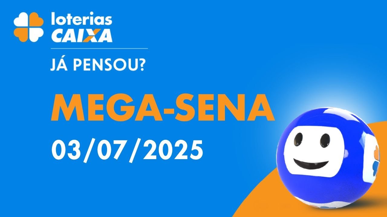 Resultado da Mega Sena   Concurso nº 2883   03072025