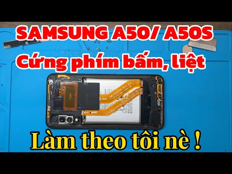 Lỡ để máy hết pin tắt nguồn mà nút bấm bị liệt thì làm sao mở máy