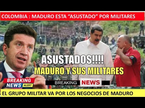 Bogota afirma que militares de Maduro estan asustados por escalada