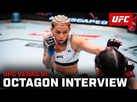 Ketlen Souza Octagon Interview | UFC Vegas 91