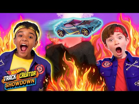 The Floor is Lava! | Track Creator Showdown | Episode 3 | Hot Wheels