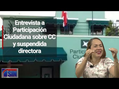 Entrevista a Participación Ciudadana sobre CC y suspendida directora