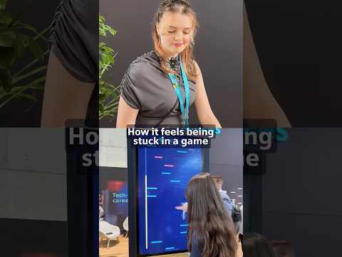 What happens when you see people playing something you built yourself?