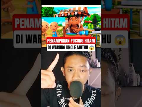 PENAMPAKAN POCONG DI UPIN IPIN | Ghost sighting in Upin Ipin 👻😱#upinipin #animasi #shorts